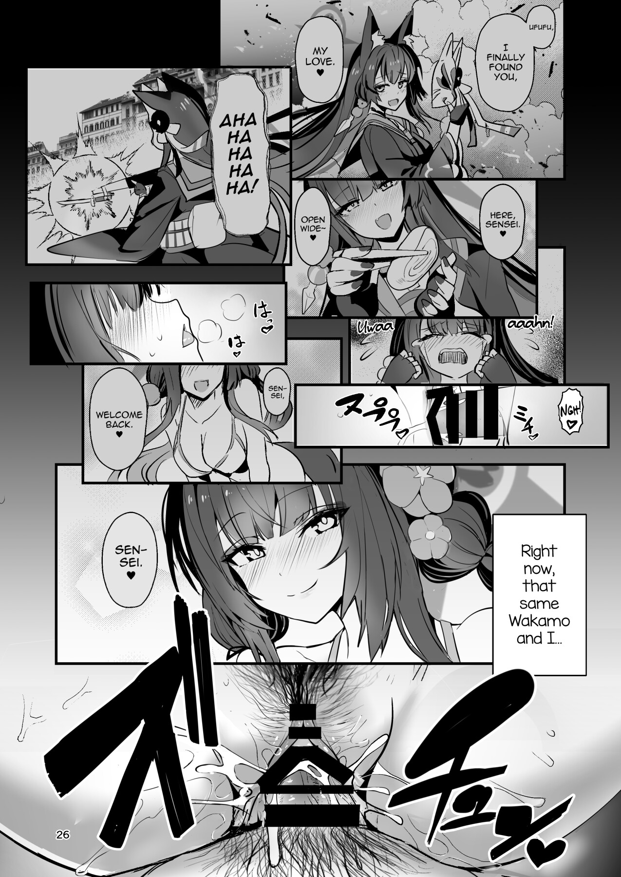 Hentai Manga Comic-Wakamo Kosaka Wants To See You-Read-25